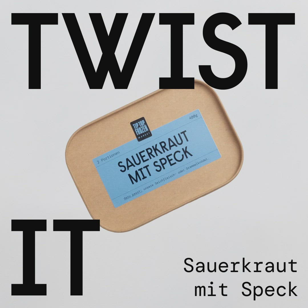 Sauerkraut mit Speck
